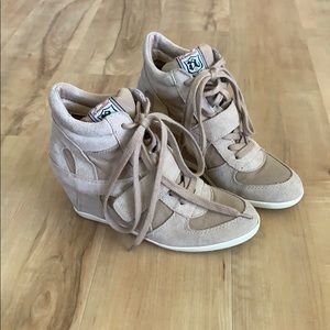 ASH Bowie Leather hidden wedges